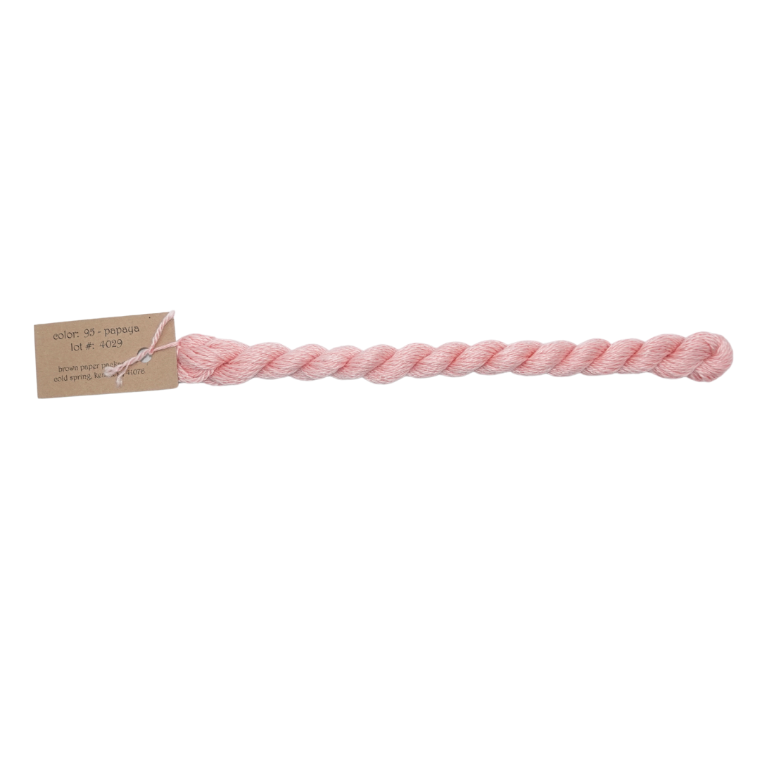 Silk & Ivory Skein - Papaya - 095