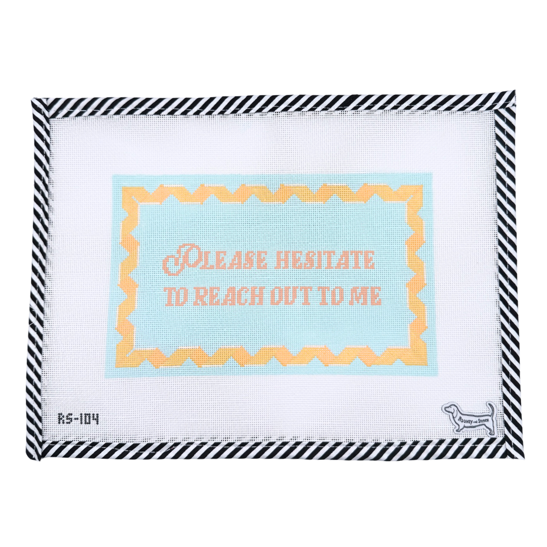 Please Hesitate