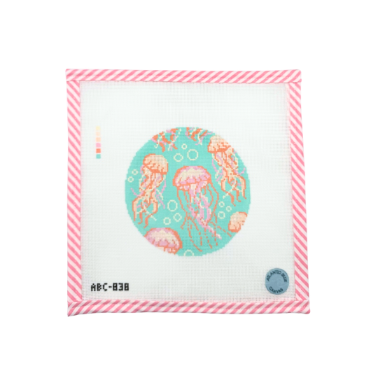 Jellyfish Round - Blue