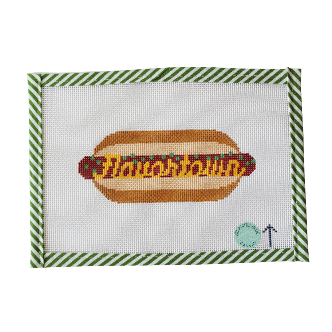 Flavortown Hotdog - Atlantic Blue Canvas