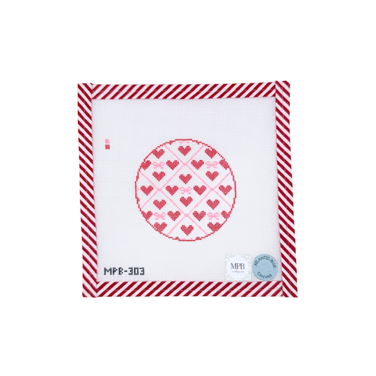Valentine's Day Trellis Round