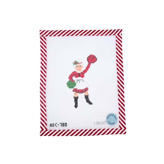 Cheerleader Mrs. Claus