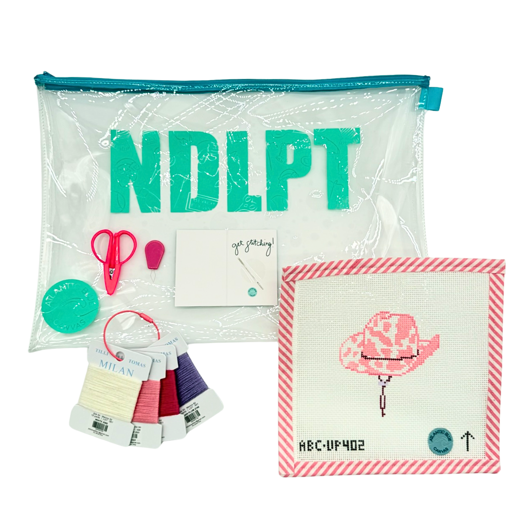 Beginner Kit: Pink Cowgirl Hat