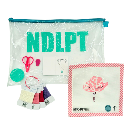 Beginner Kit: Pink Cowgirl Hat