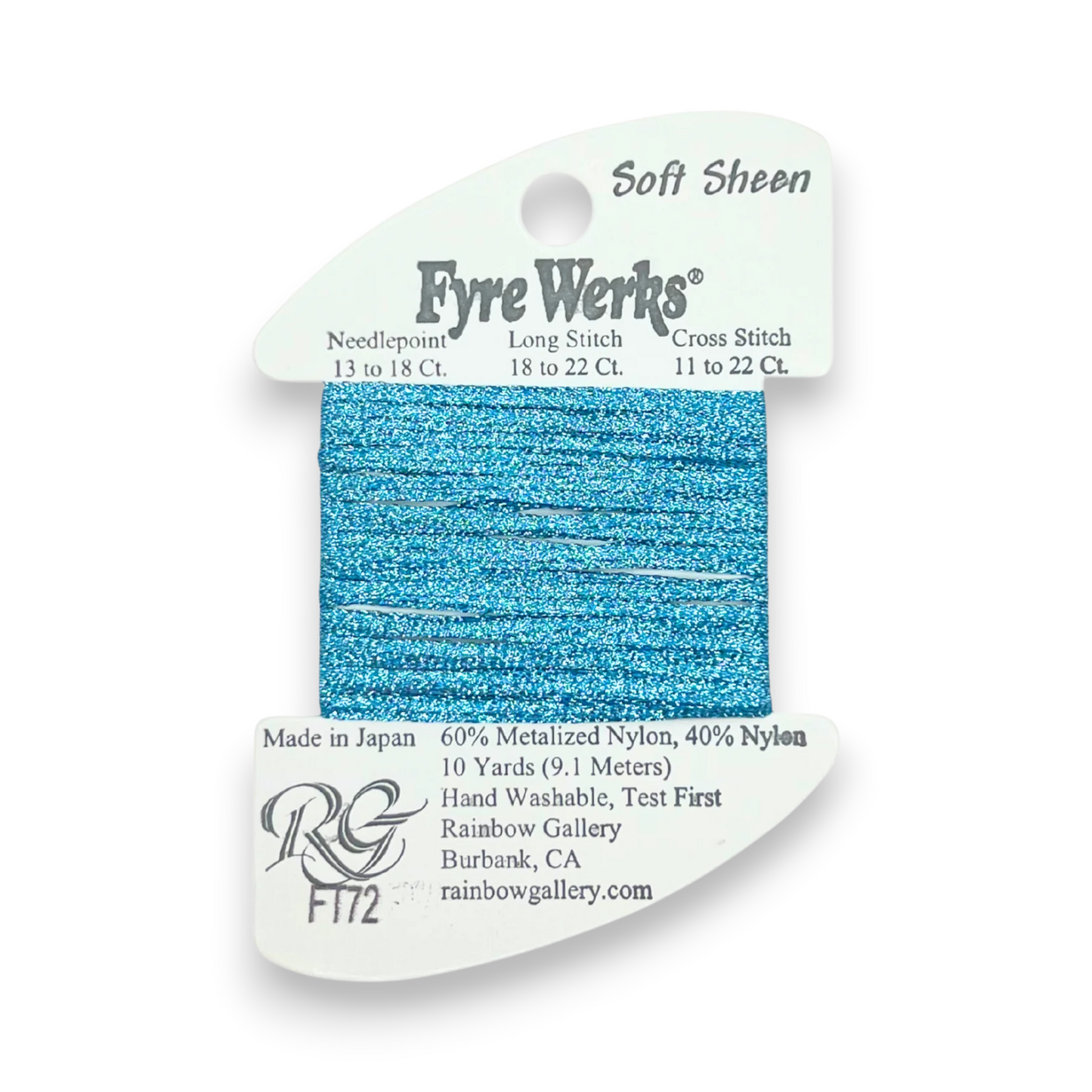 Fyre Werks Soft Sheen FT72 Azure