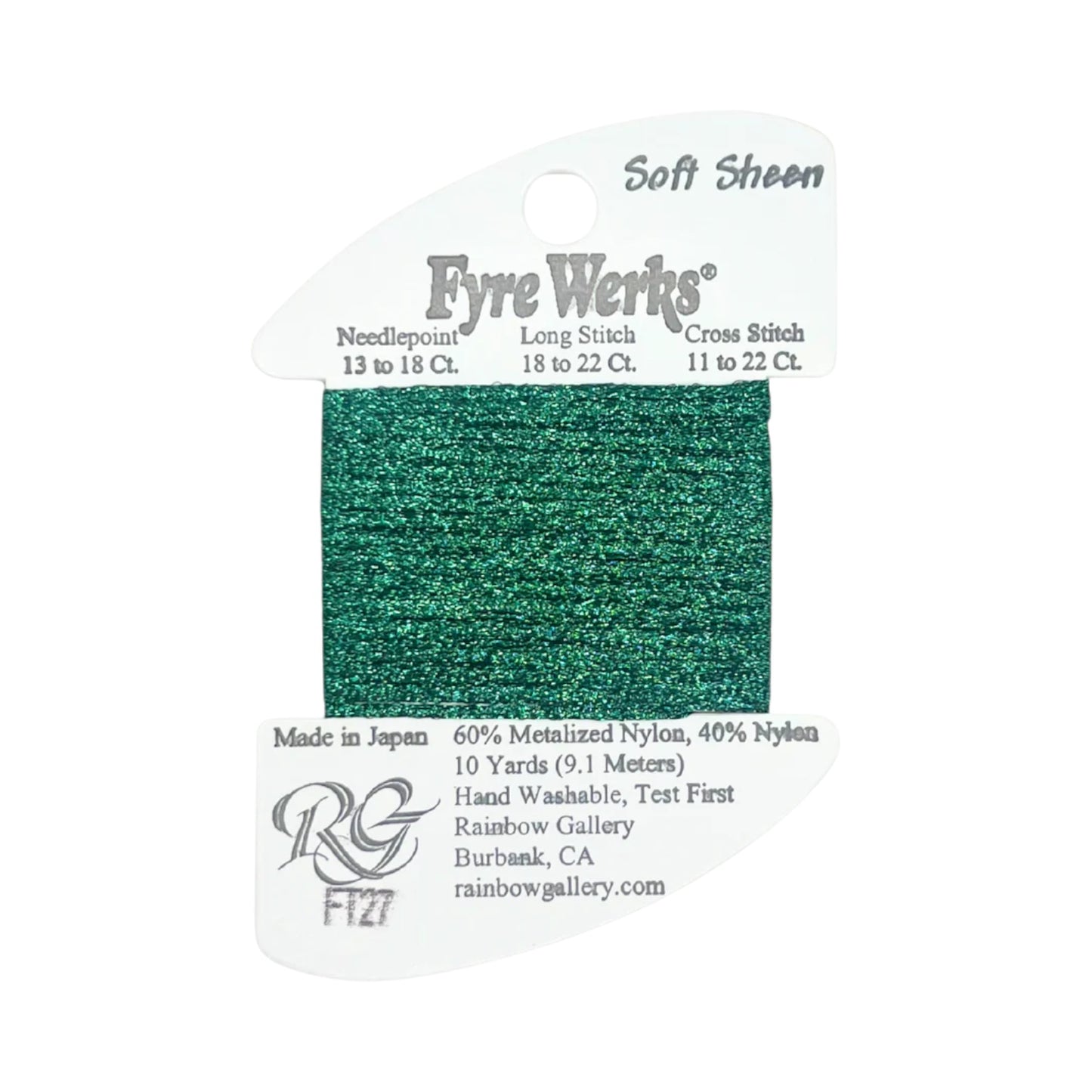 Fyre Werks Soft Sheen FT27 Tree Green