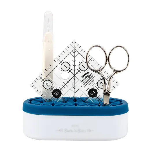 Mini Stash 'n Store Organizer - Atlantic Blue Canvas