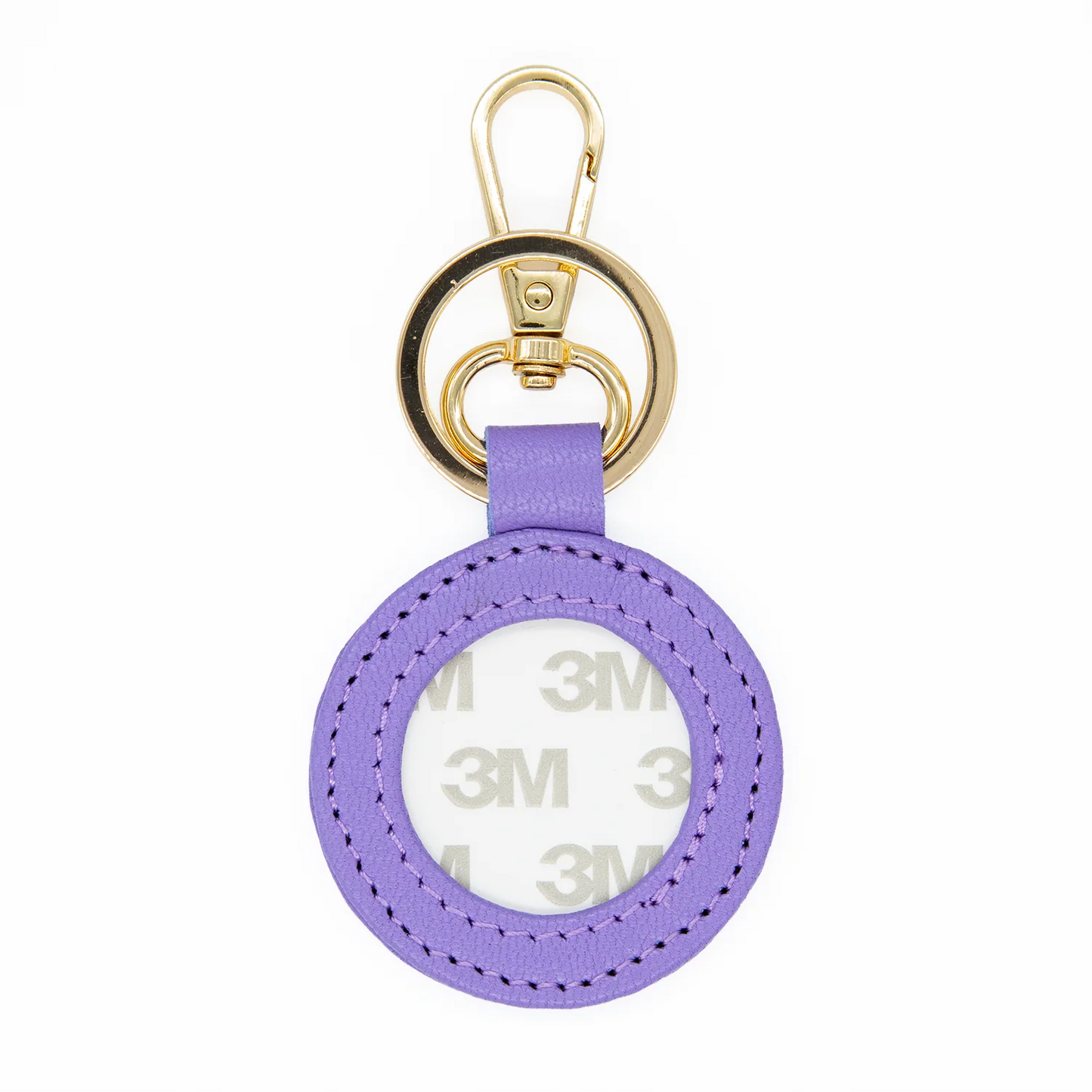 Self-Finishing Leather Key Fob