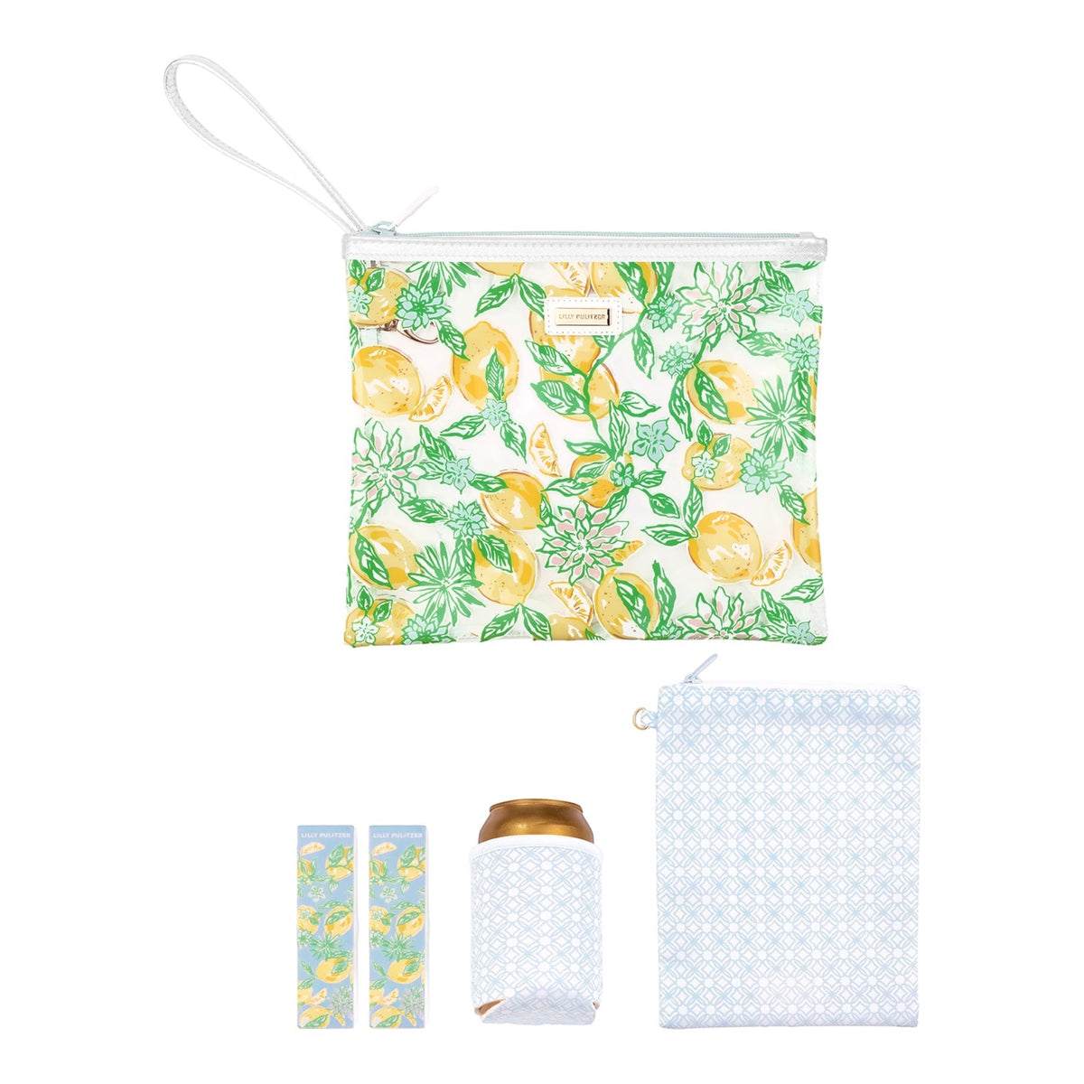 Lilly Pulitzer Make Lemonade Beach Day Pouch