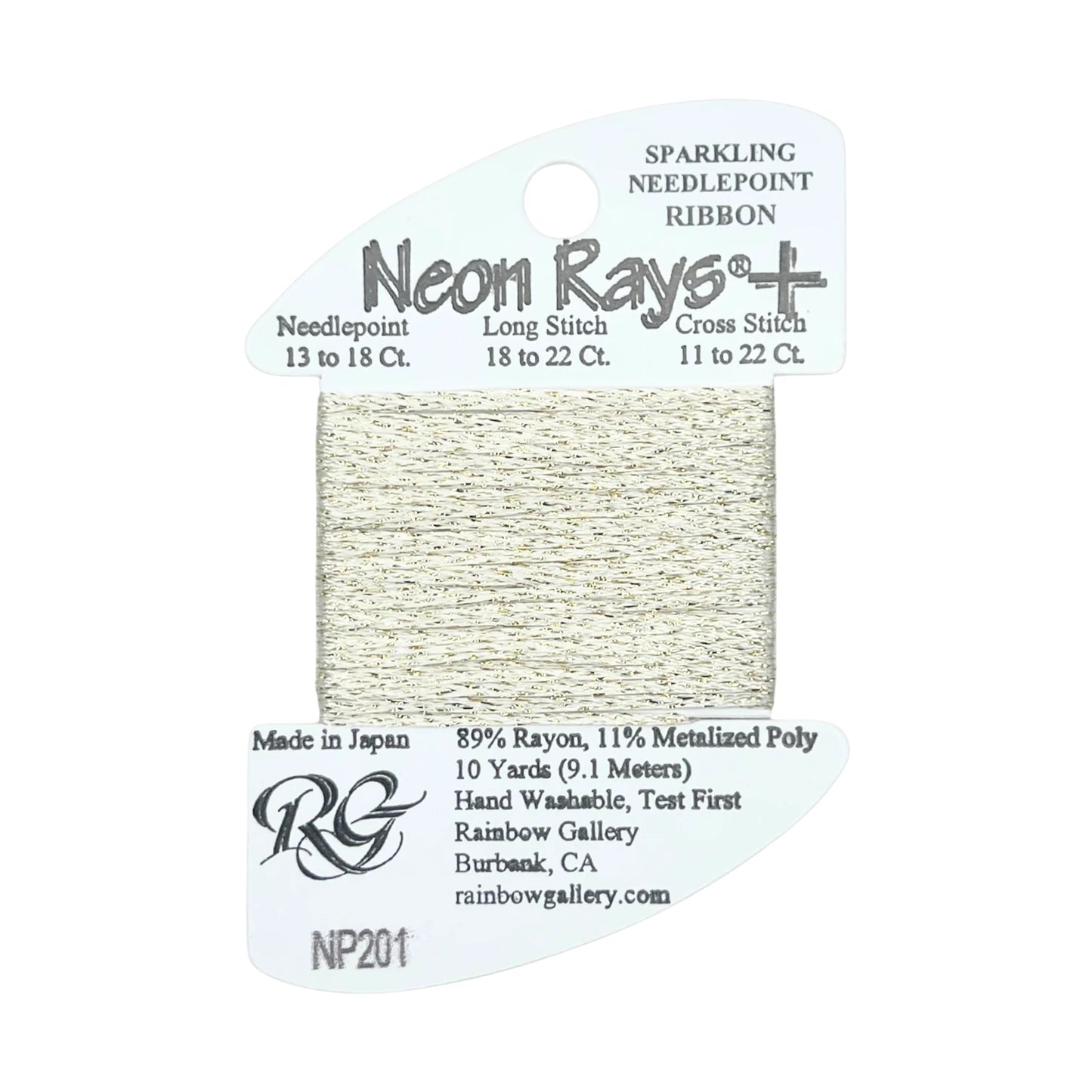 Neon Rays+ NP201 Gold Sparkle