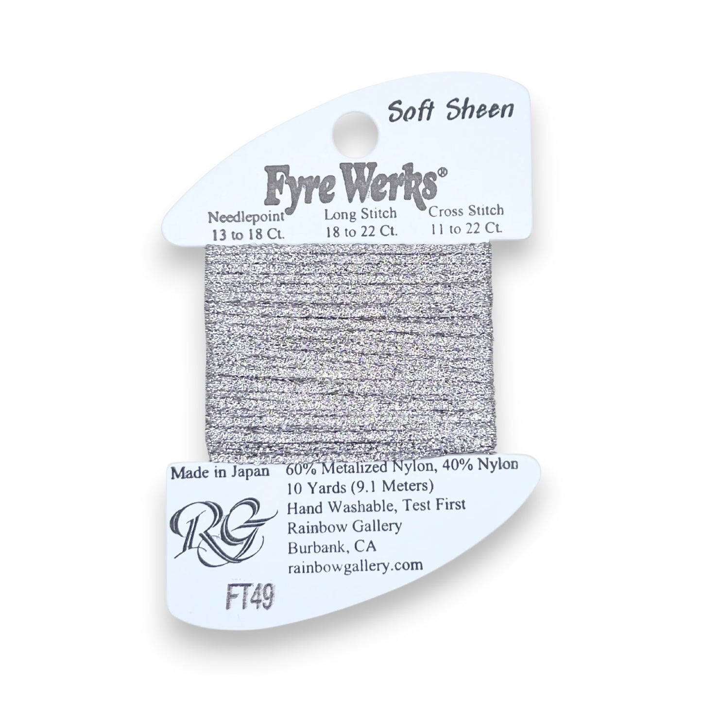 Fyre Werks Soft Sheen FT49 Platinum