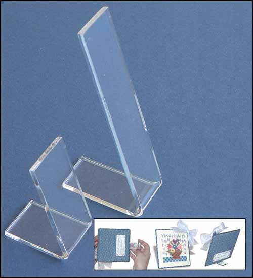 Acrylic Finishing Stands - Stand up - Atlantic Blue Canvas