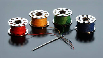 How to thread a needle for needlepoint using a needle threader tool