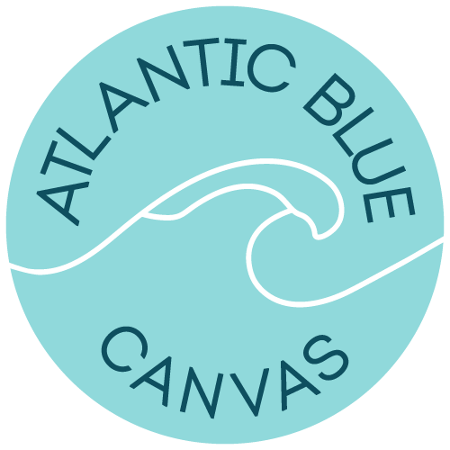 Atlantic Blue Canvas