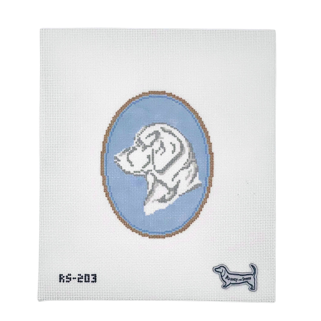 The Labrador Cameo - January Preorder - Atlantic Blue Canvas