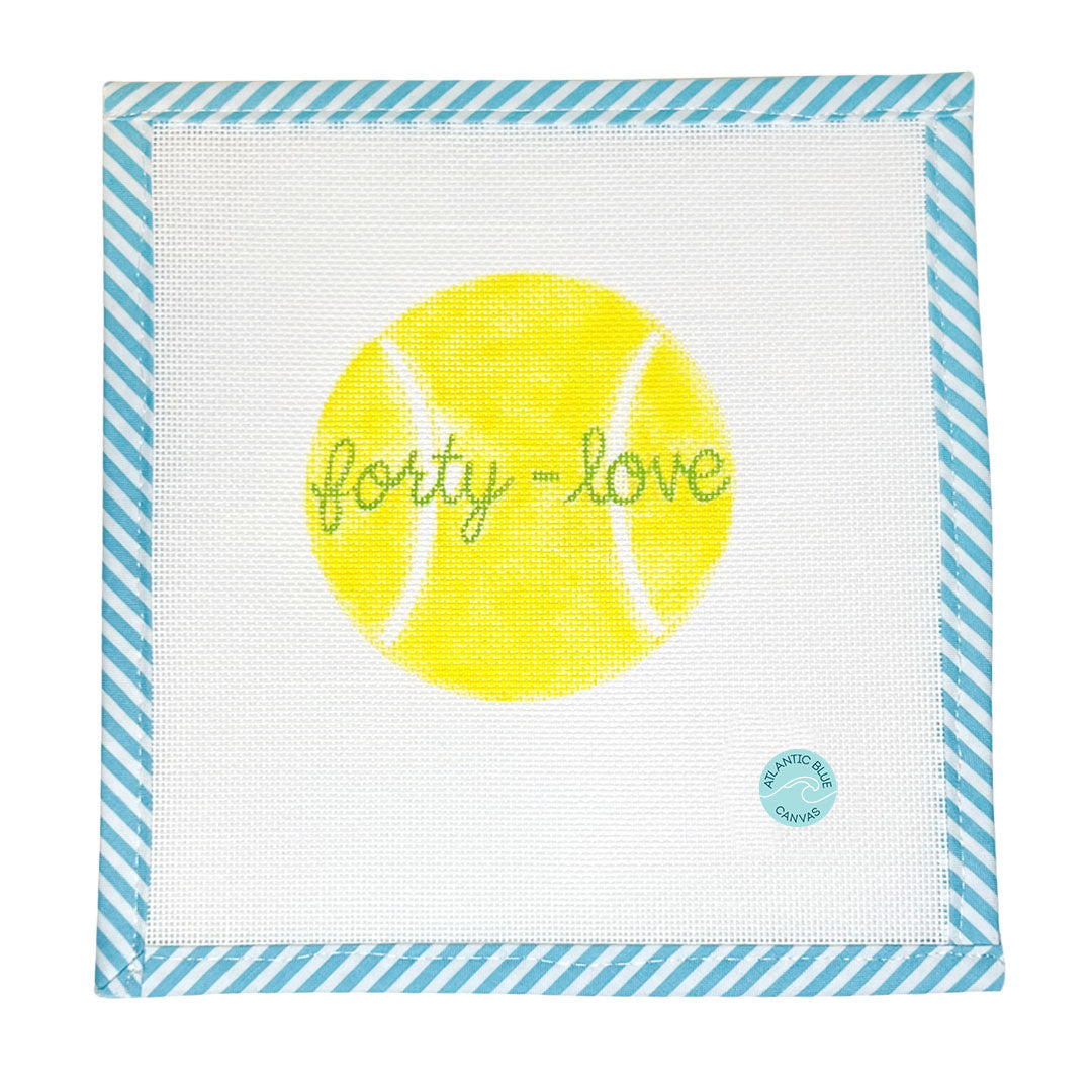 Forty-Love Tennis Ball - Atlantic Blue Canvas