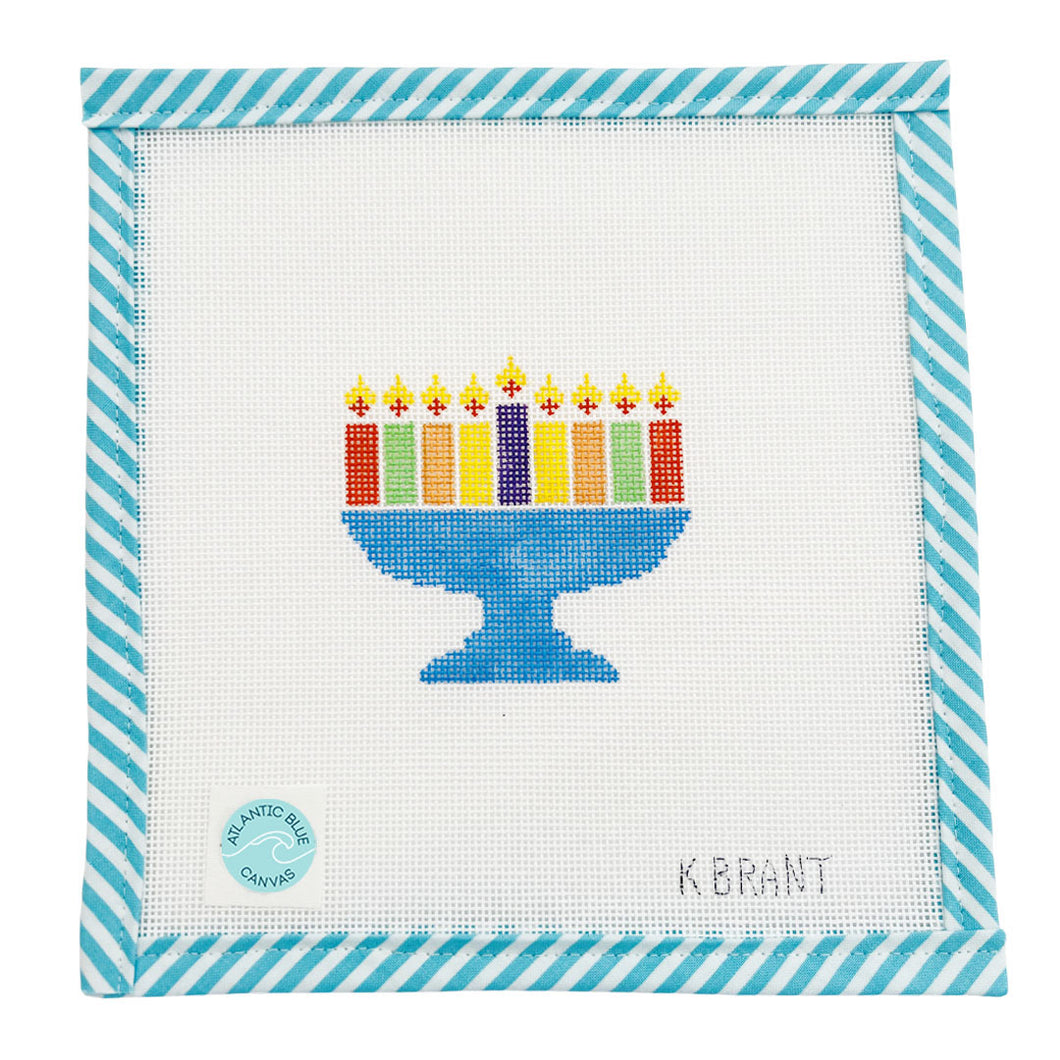 Hanukkah Menorah - Rainbow