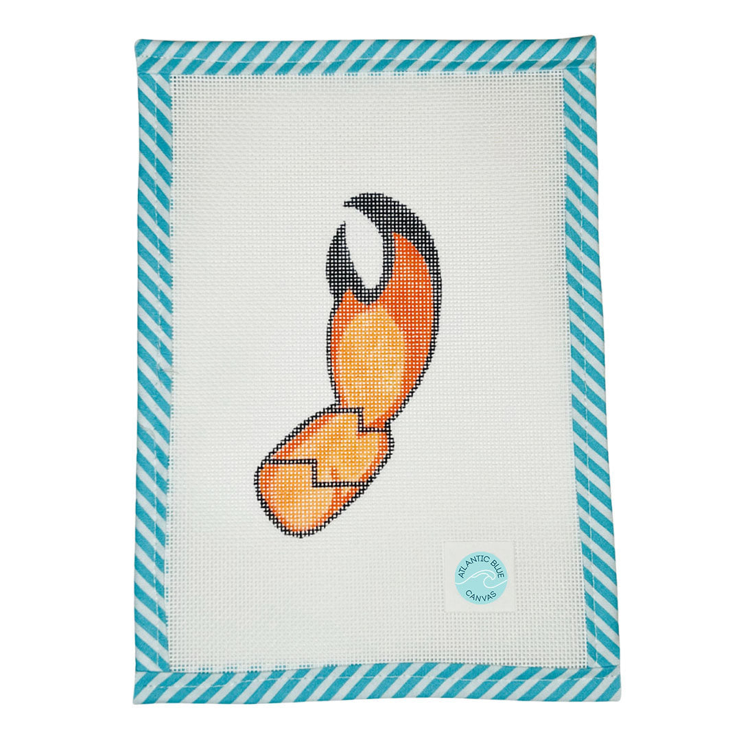 Florida Stone Crab Claw - Atlantic Blue Canvas