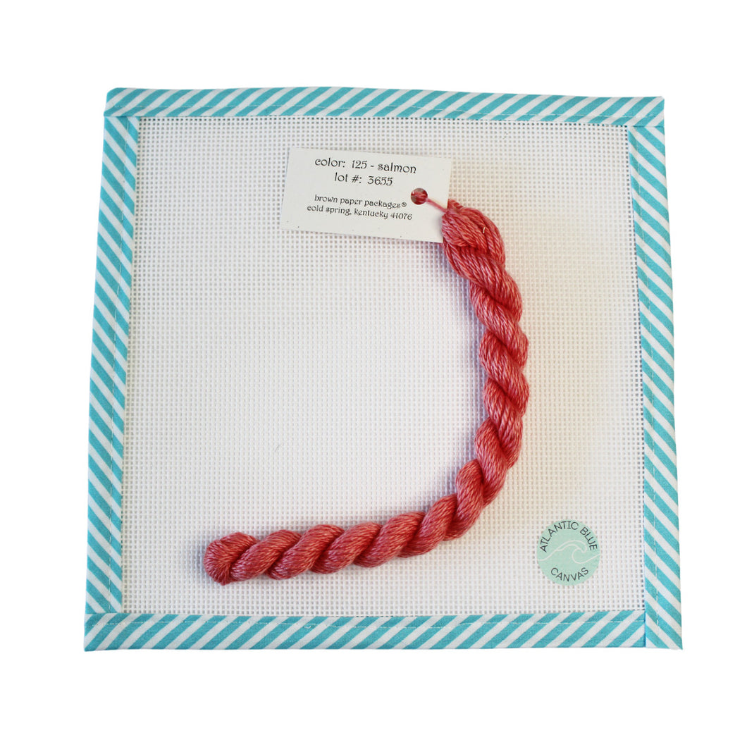 Silk & Ivory Skein - Salmon - 125