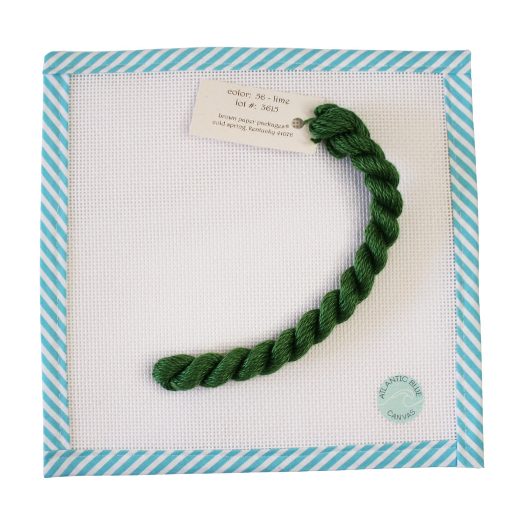 Silk & Ivory Skein - Lime - 056