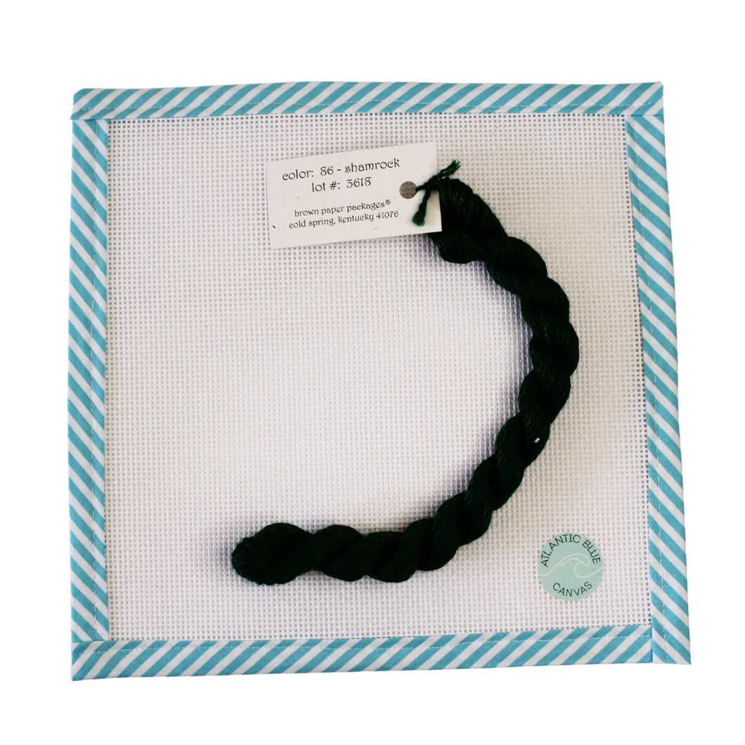 Silk & Ivory Skein - Shamrock- 086