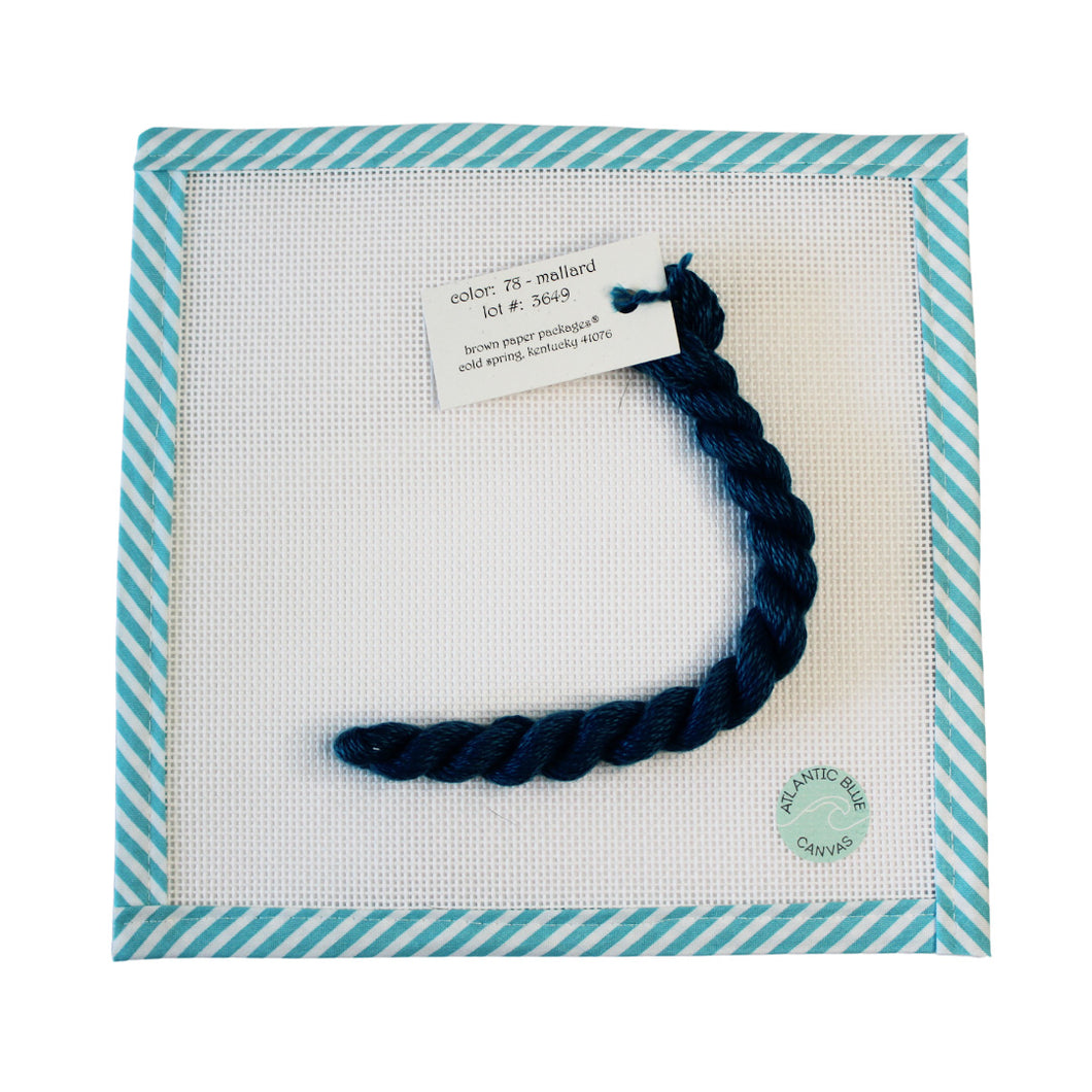 Silk & Ivory Skein - Mallard - 078