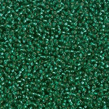 Emerald Miyuki Seed Beads Size 15 #17