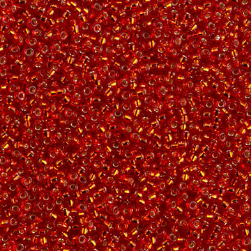Flame Red Miyuki Seed Beads Size 15 #10