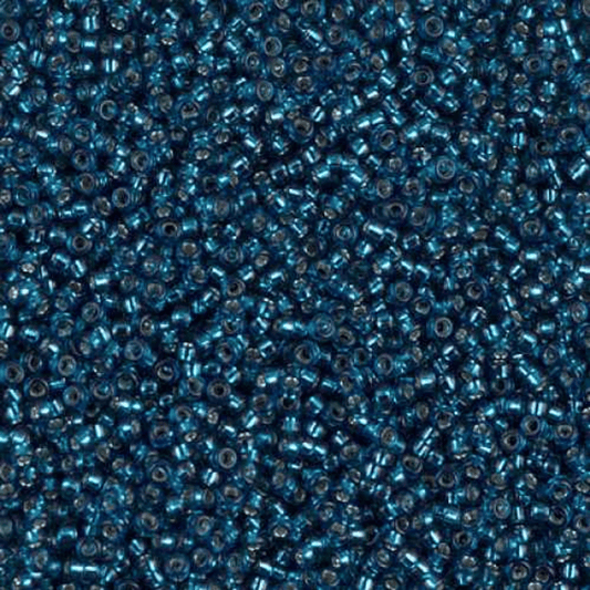 Blue Miyuki Seed Beads Size 15 #1425