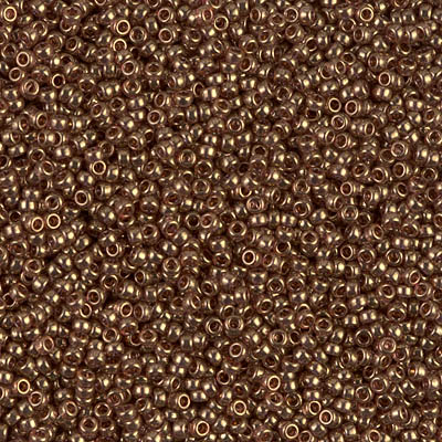 Dark Topaz Miyuki Seed Beads Size 15 #1882