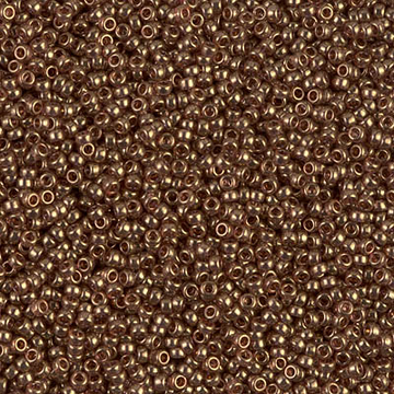 Dark Topaz Miyuki Seed Beads Size 15 #1882