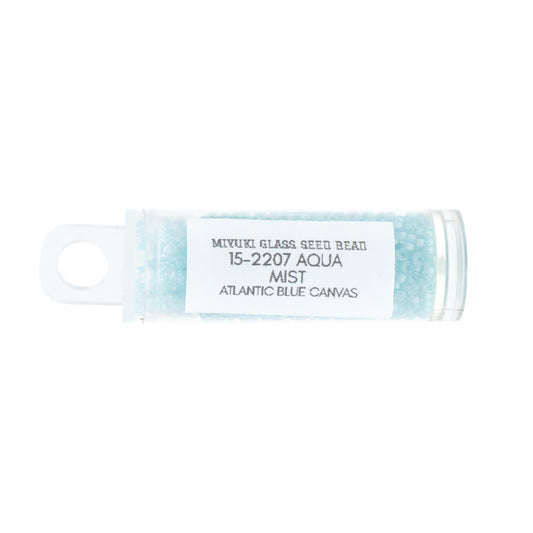 Aqua Mist Miyuki Seed Beads Size 15 #2207