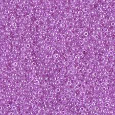 Luminous Plum Miyuki Seed Beads Size 15 #4303