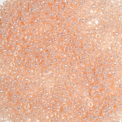 Pink Pearl Ceylon Miyuki Seed Beads Size 15 #519
