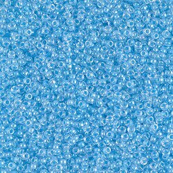 Luminous Ocean Blue Miyuki Seed Beads Size 15 #4300