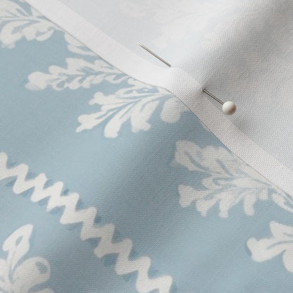 Wedgewood Blue Oak Fabric