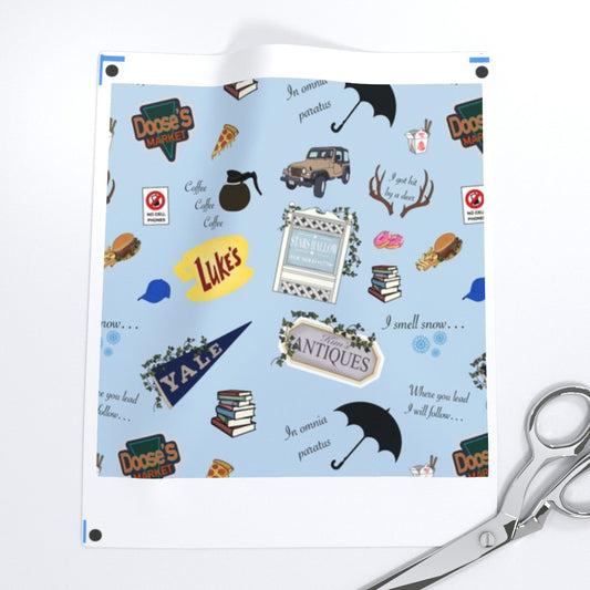 Gilmore Girls Print Fabric