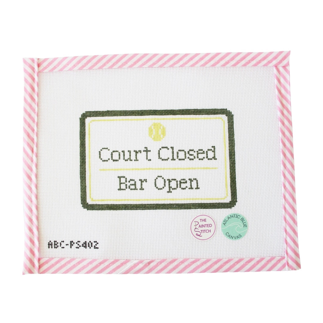 Court Closed, Bar Open - Tennis