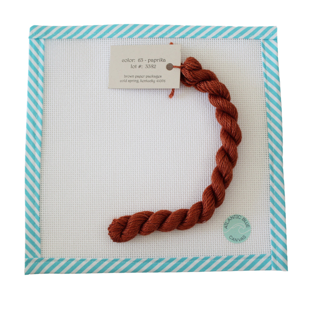 Silk & Ivory Skein - Paprika - 063