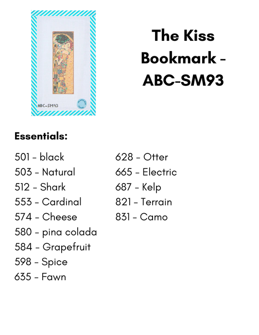 The Kiss Bookmark