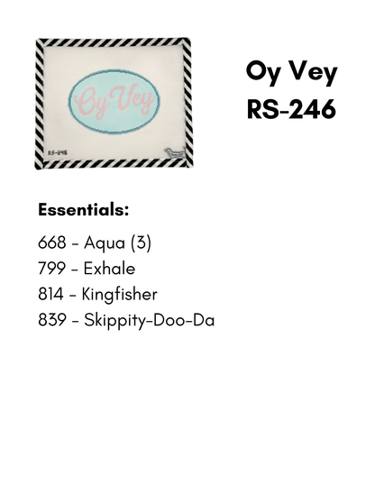 Oy Vey Oval