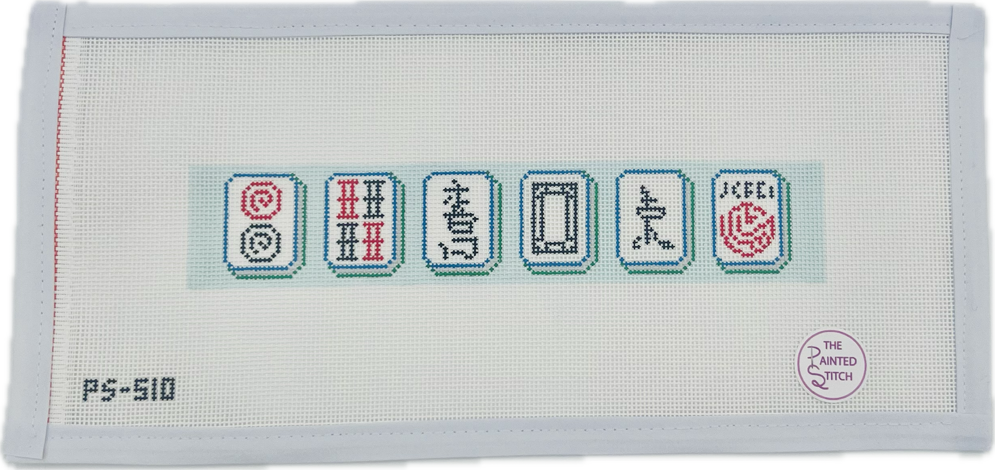 Mahjong Tiles - Key Fob - Jewel