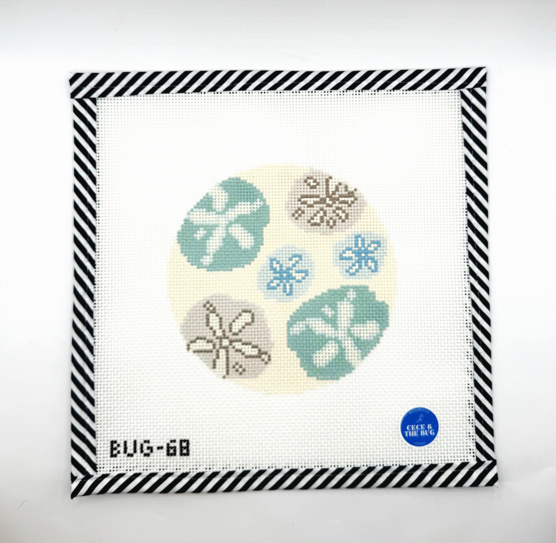 Sanddollar Coaster - Neutrals - 13 Mesh
