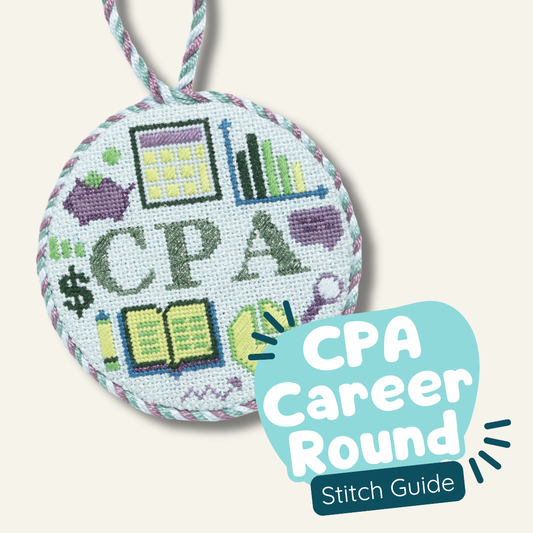CPA Career Round Stitch Guide