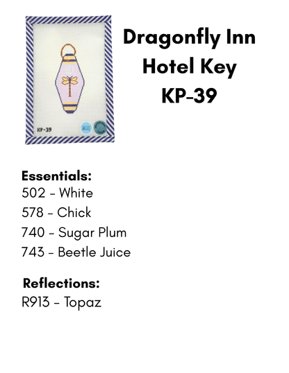 Dragonfly Inn Hotel Key
