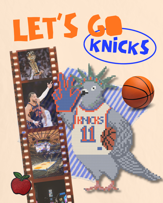 NY Knicks Pigeon (Preorder - Shipping Late June)