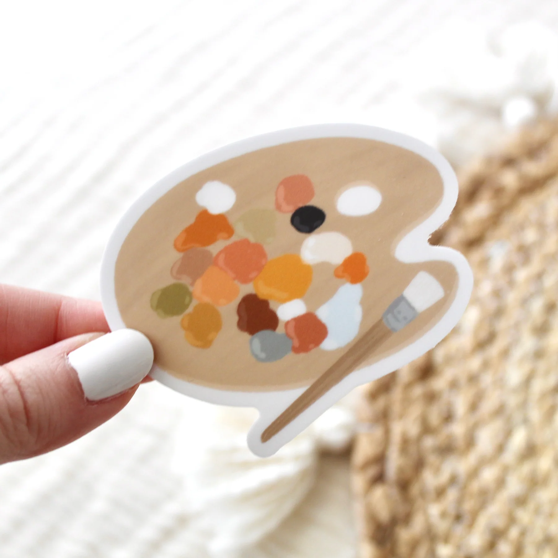 Paint Palette Sticker