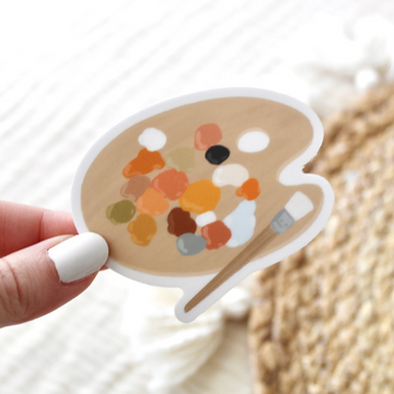 Paint Palette Sticker