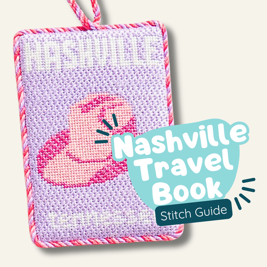 Nashville Travel Book Stitch Guide