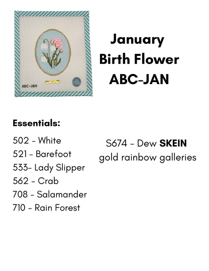 Birth Flowers: January